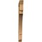 Ekena Millwork Merced Traditional Rough Sawn Bracket, Western Red Cedar, 4"W x 42"D x 48"H BKT04X42X48MRC01RWR - alternate 3